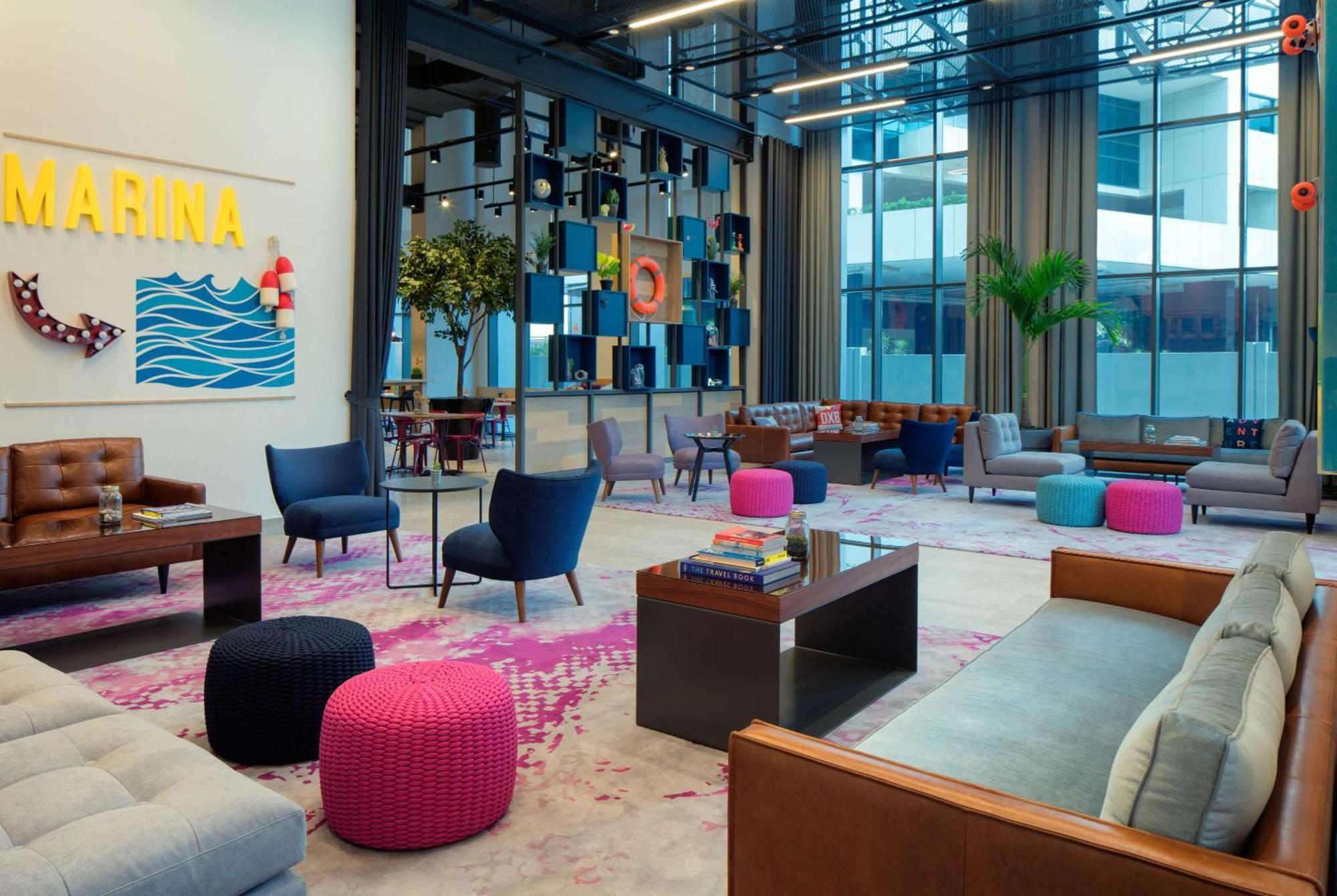 Rove Dubai Marina Hotel Luaran gambar