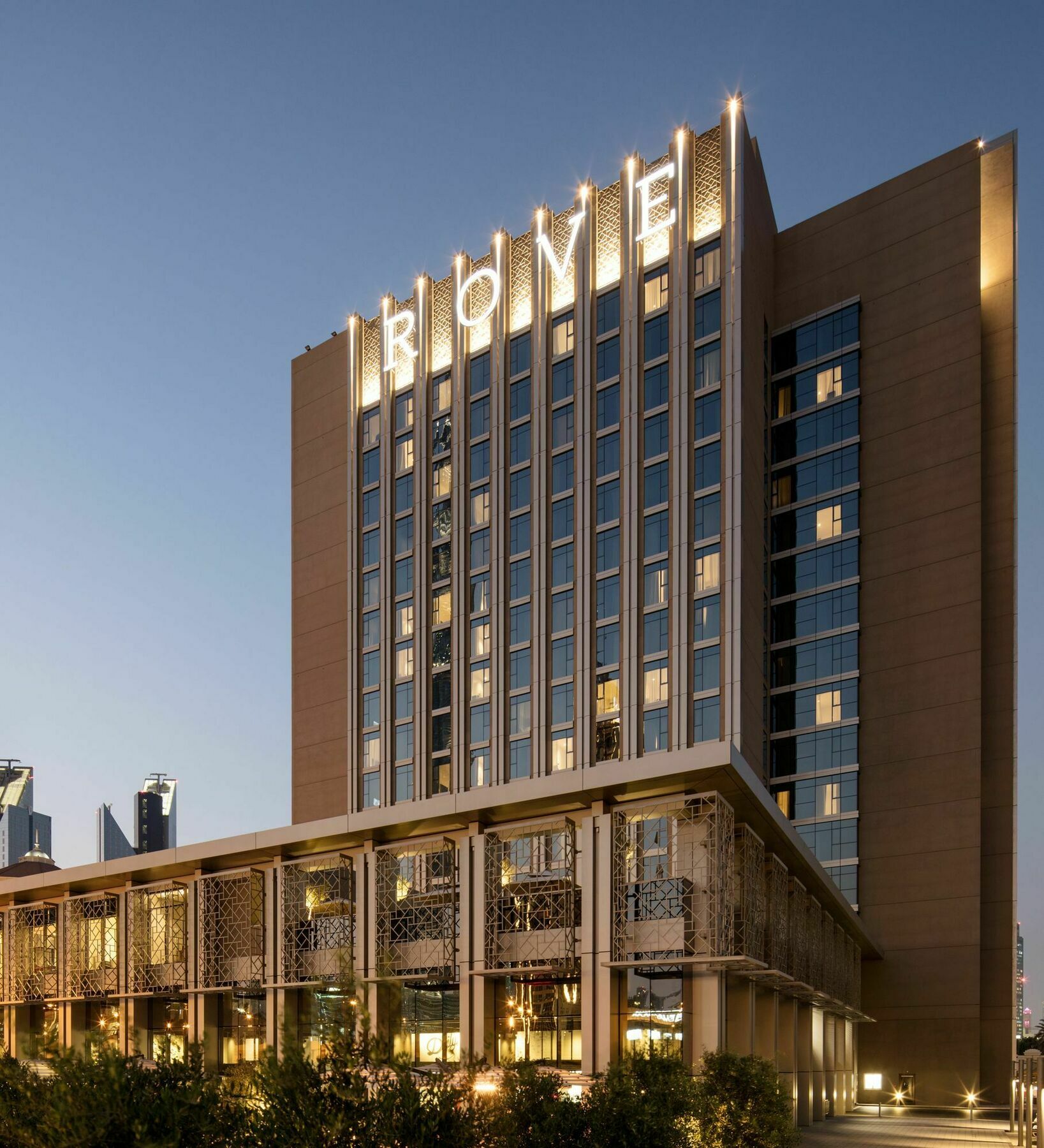 Rove Dubai Marina Hotel Luaran gambar
